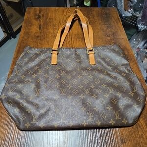 Louis Vuitton Monogram Caba Maison Tote Bag 17 Inch By 12